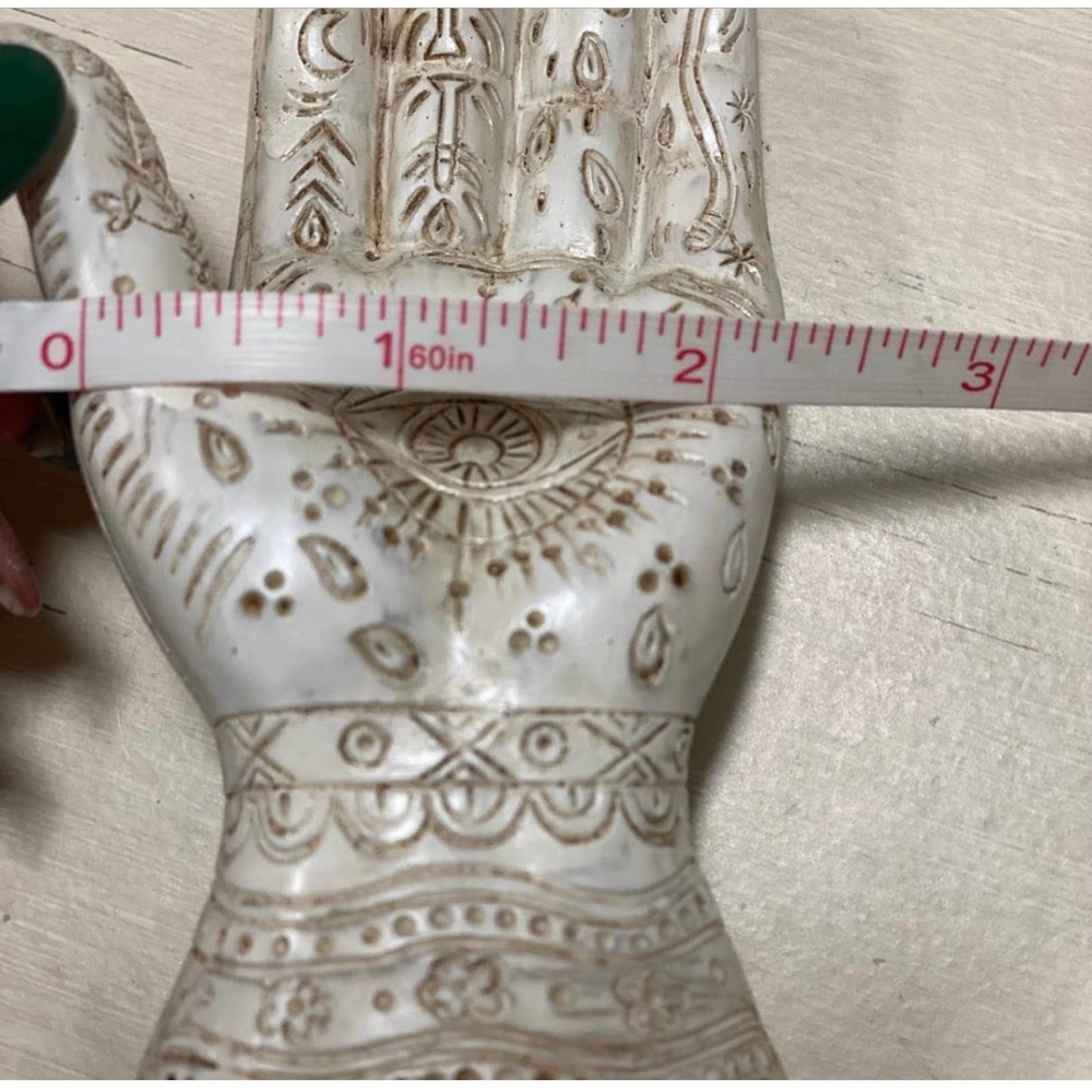 🆕Hamsa palmistry & divination hand Decorative Palmistry Hand as decoration home - Picture 3 of 5